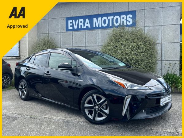 Toyota Prius Saloon, Petrol Hybrid, 2019, Black
