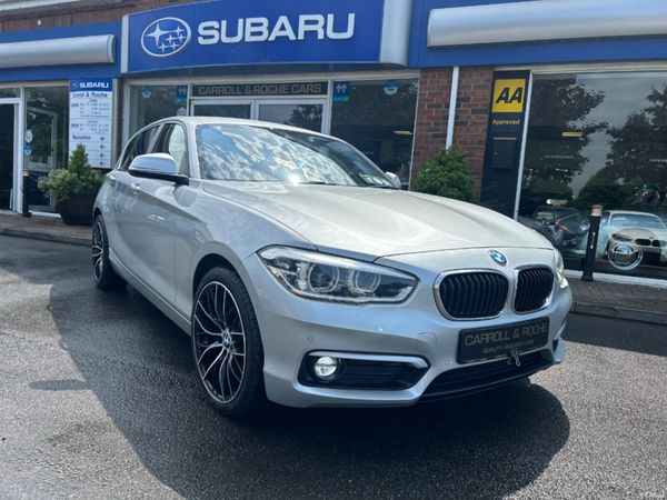 BMW 1-Series Hatchback, Diesel, 2018, Silver