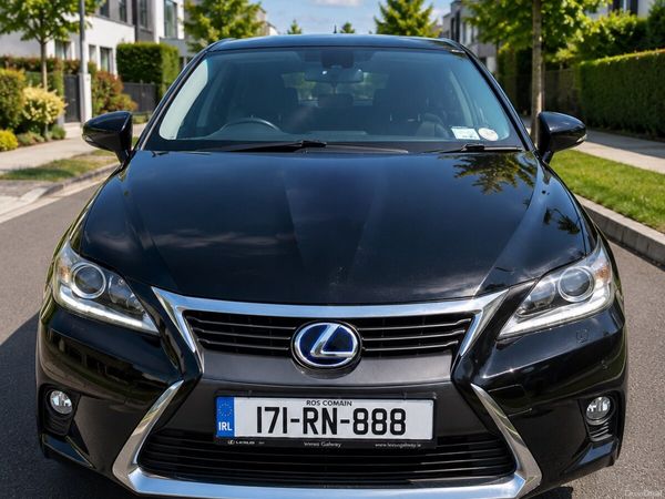 Lexus CT Hatchback, Petrol Hybrid, 2017, Black