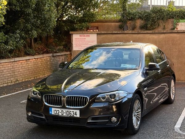 BMW 5-Series Saloon, Diesel, 2013, Brown
