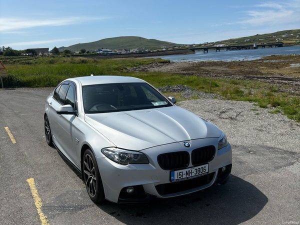 BMW 5-Series Saloon, Diesel, 2015, Silver