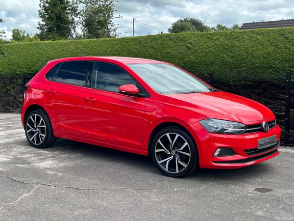 Volkswagen Polo Hatchback, Petrol, 2020, Red