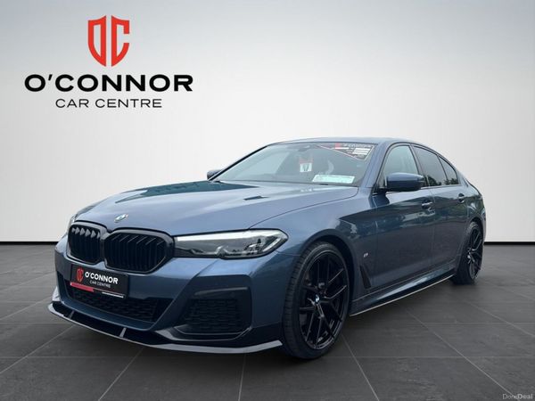 BMW 5-Series Saloon, Diesel, 2023, Blue