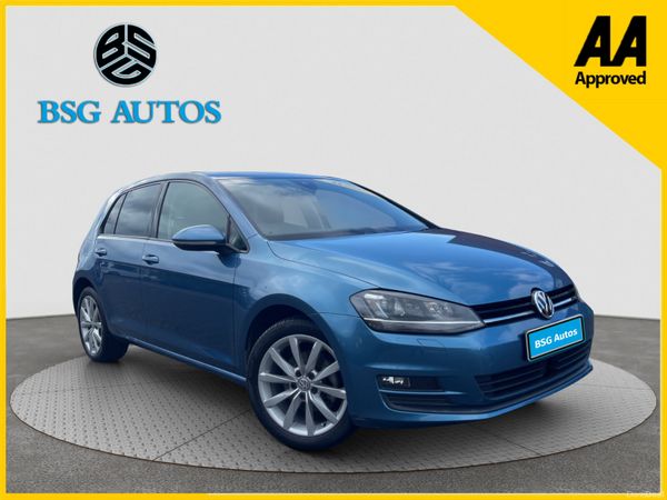 Volkswagen Golf Hatchback, Petrol, 2017, Blue