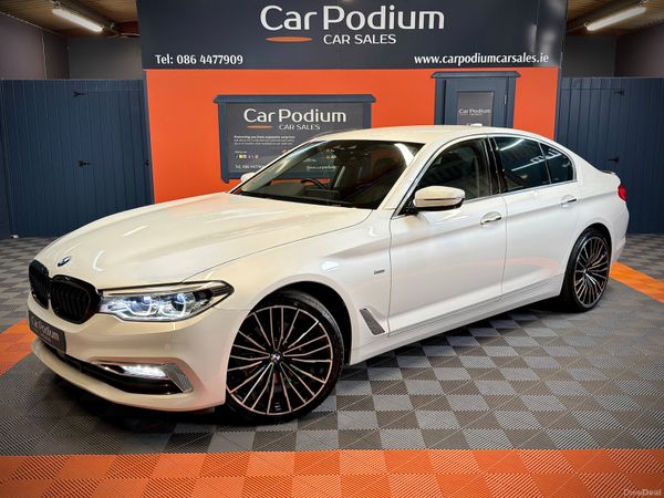 BMW 5-Series Saloon, Diesel, 2017, White