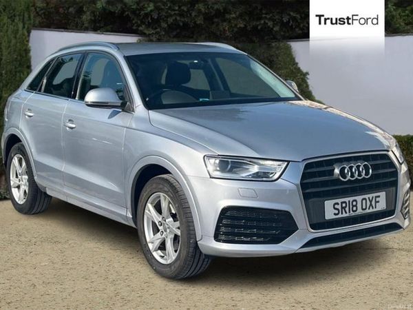 Audi Q3 Estate, Diesel, 2018, Silver