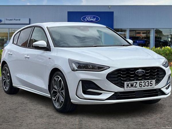 Ford Focus Hatchback, Petrol Hybrid, 2026, White