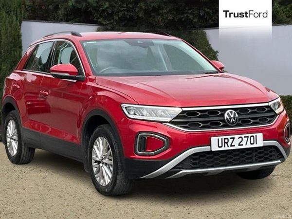 Volkswagen T-Roc Hatchback, Petrol, 2022, Red