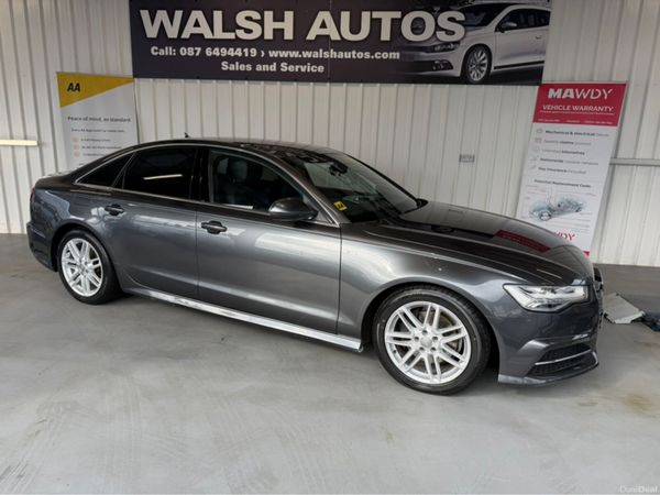 Audi A6 Saloon, Diesel, 2016, Grey