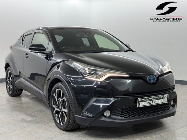 Toyota C-HR SUV, Petrol Hybrid, 2017, Black