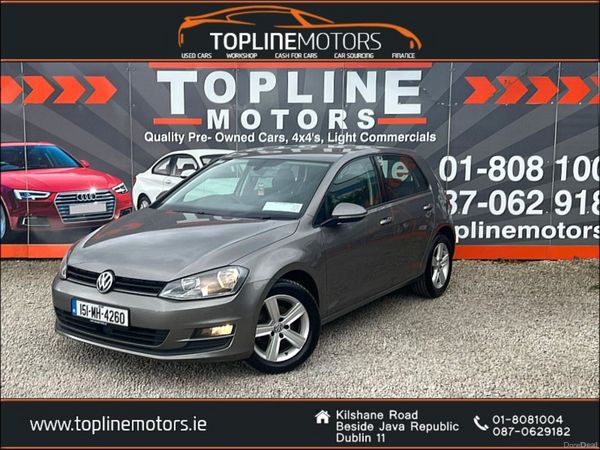 Volkswagen Golf Hatchback, Diesel, 2015, Grey