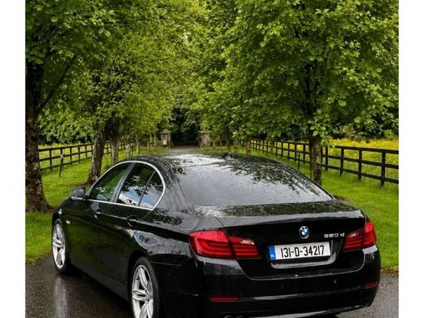 BMW 5-Series Saloon, Diesel, 2013, Black