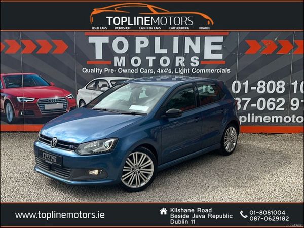 Volkswagen Polo Hatchback, Petrol, 2017, Blue