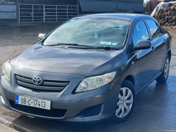 Toyota Corolla Saloon, Diesel, 2008, Grey