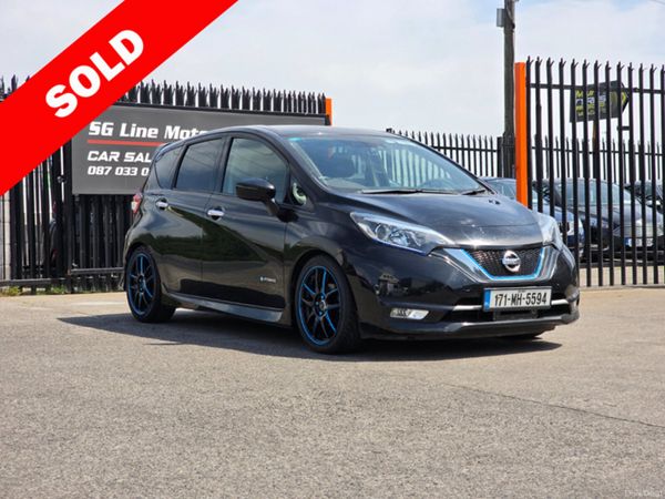 Nissan Note MPV, Petrol Hybrid, 2017, Black