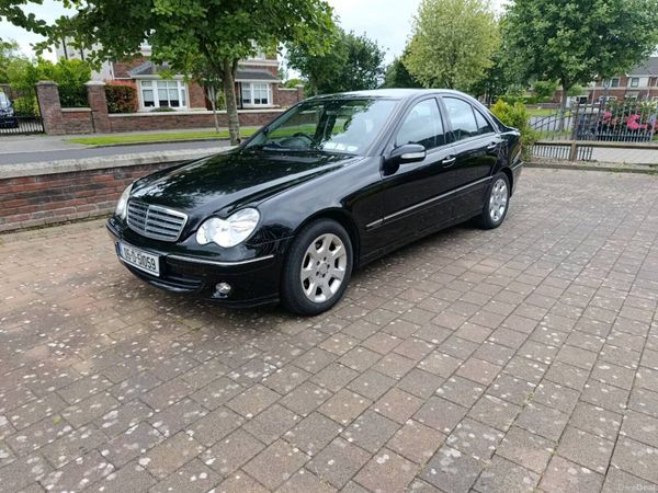 Mercedes-Benz C-Class Saloon, Petrol, 2005, Black