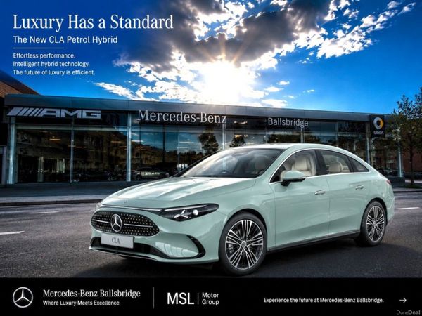 Mercedes-Benz CLA Coupe, Petrol, 2026, Green