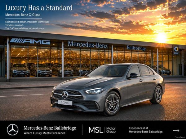 Mercedes-Benz C-Class Saloon, Diesel, 2026, Grey