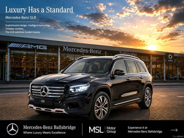 Mercedes-Benz GLB SUV, Petrol, 2026, Black