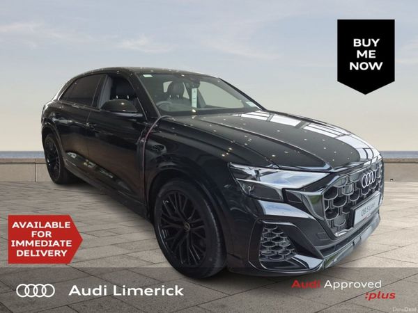Audi Q8 SUV, Petrol Plug-in Hybrid, 2026, Black