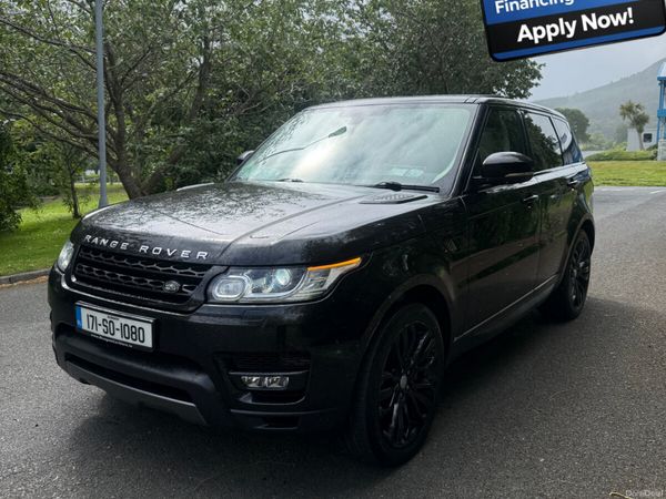 Land Rover Range Rover Sport SUV, Diesel, 2017, Black