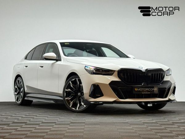 BMW 5-Series Saloon, Petrol Plug-in Hybrid, 2025, White