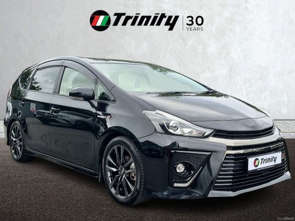 Toyota Prius MPV, Petrol Hybrid, 2018, Black
