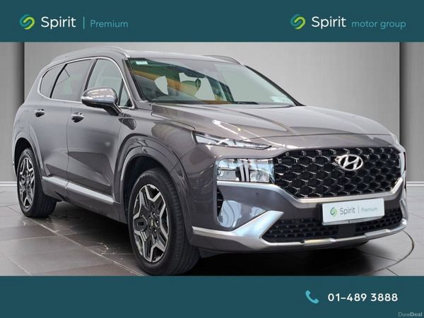 Hyundai Santa Fe SUV, Petrol Plug-in Hybrid, 2021, Grey