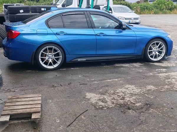 BMW 3-Series Saloon, Diesel, 2013, Blue