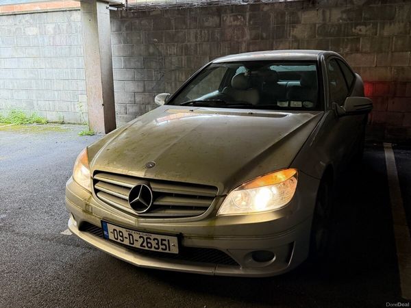 Mercedes-Benz C-Class Coupe, Diesel, 2009, Silver