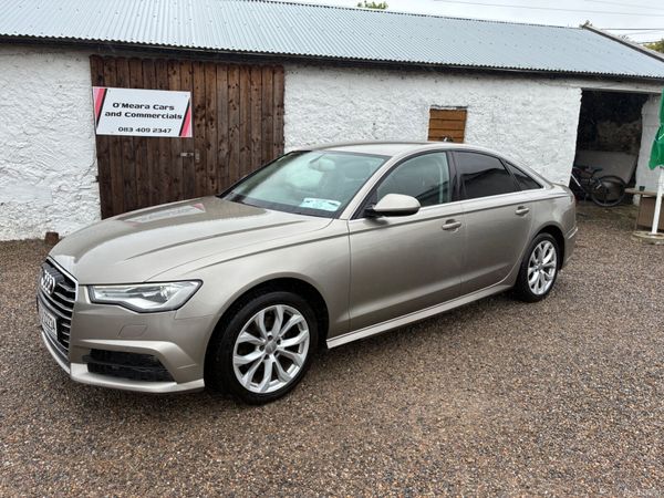 Audi A6 Saloon, Diesel, 2017, Yellow