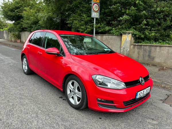 Volkswagen Golf Hatchback, Diesel, 2015, Red