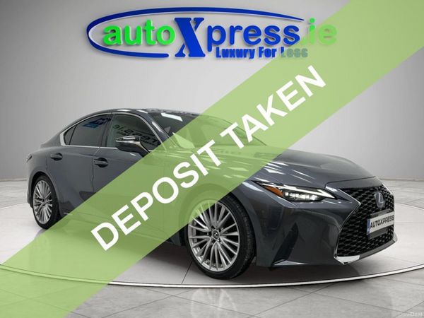 Lexus IS Saloon, Petrol Hybrid, 2022, Grey
