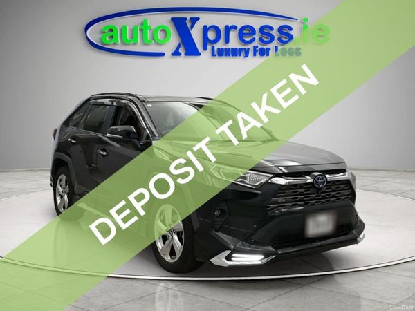 Toyota RAV4 SUV, Petrol Hybrid, 2021, Black