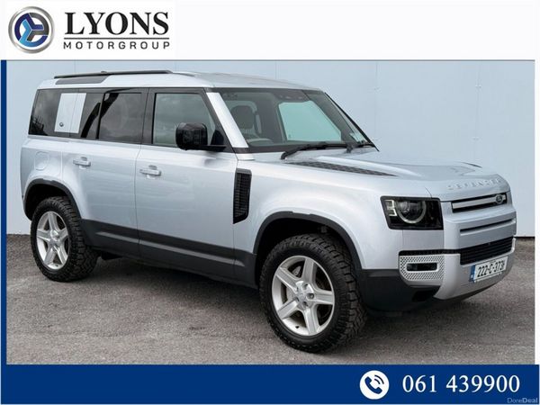 Land Rover Defender SUV, Petrol Plug-in Hybrid, 2022, Silver