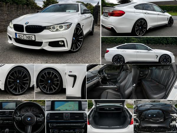 BMW 4-Series Coupe, Petrol, 2016, White