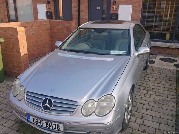 Mercedes-Benz CLK Coupe, Petrol, 2006, Silver