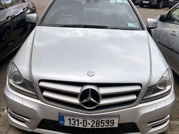 Mercedes-Benz C-Class Coupe, Diesel, 2013, Silver