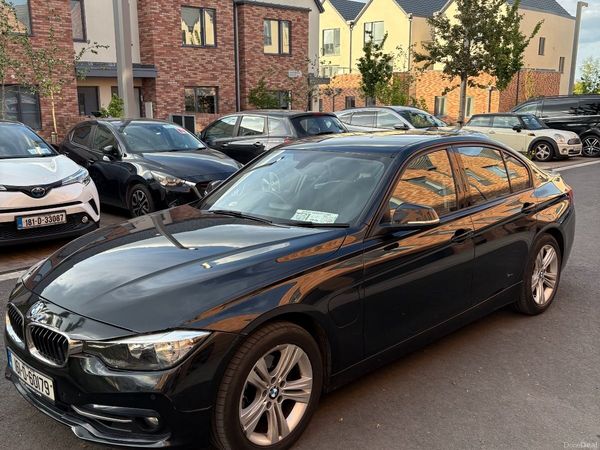BMW 3-Series Saloon, Petrol Plug-in Hybrid, 2016, Black