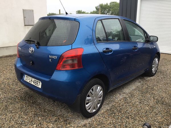 Toyota Yaris Hatchback, Petrol, 2007, Blue