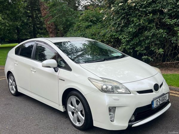 Toyota Prius Hatchback, Petrol Hybrid, 2012, White