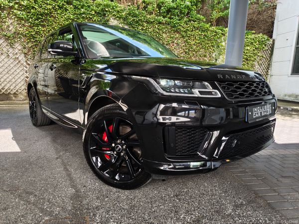 Land Rover Range Rover Sport SUV, Petrol Hybrid, 2019, Black