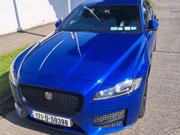 Jaguar XF Saloon, Diesel, 2017, Blue