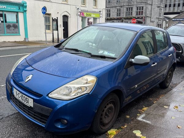 Renault Clio Hatchback, Ethanol Petrol, 2011, Blue