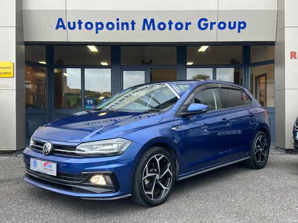 Volkswagen Polo Hatchback, Petrol, 2019, Blue