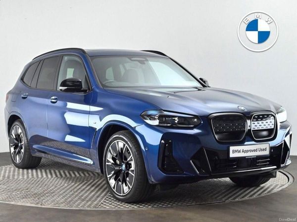 BMW iX3 SUV, Electric, 2023, Blue