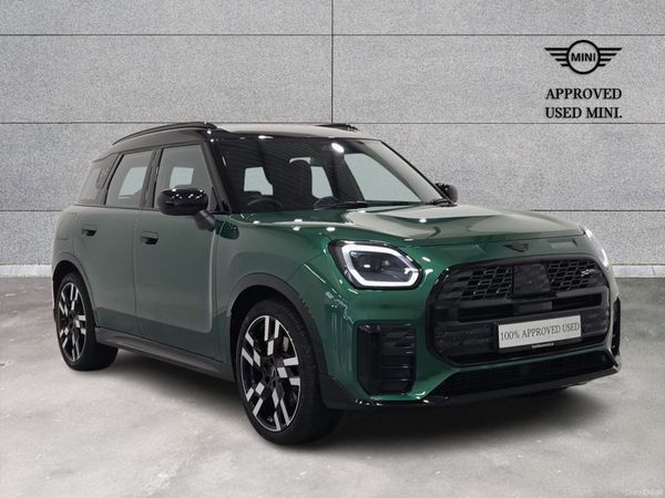 Mini Countryman SUV, Petrol Hybrid, 2025, Green