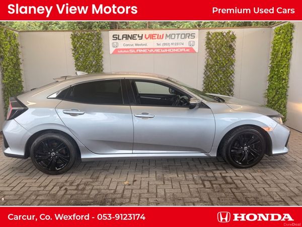 Honda Civic Hatchback, Petrol, 2017, Grey