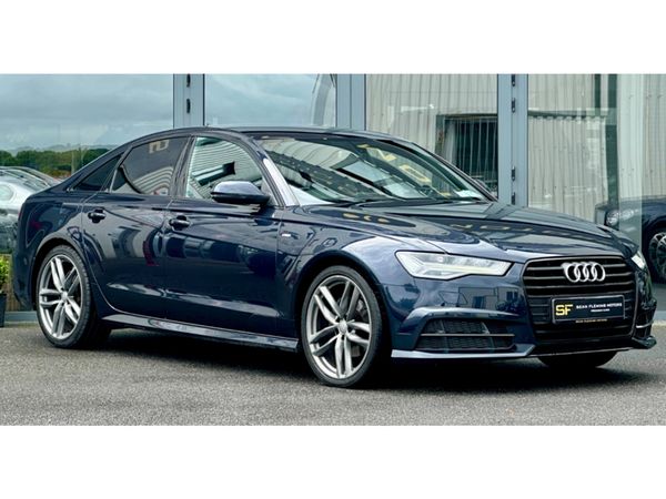 Audi A6 Saloon, Diesel, 2017, Blue