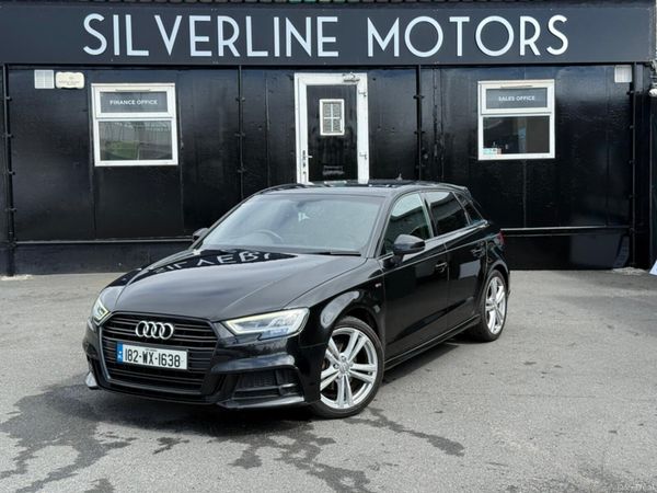 Audi A3 Hatchback, Diesel, 2018, Black